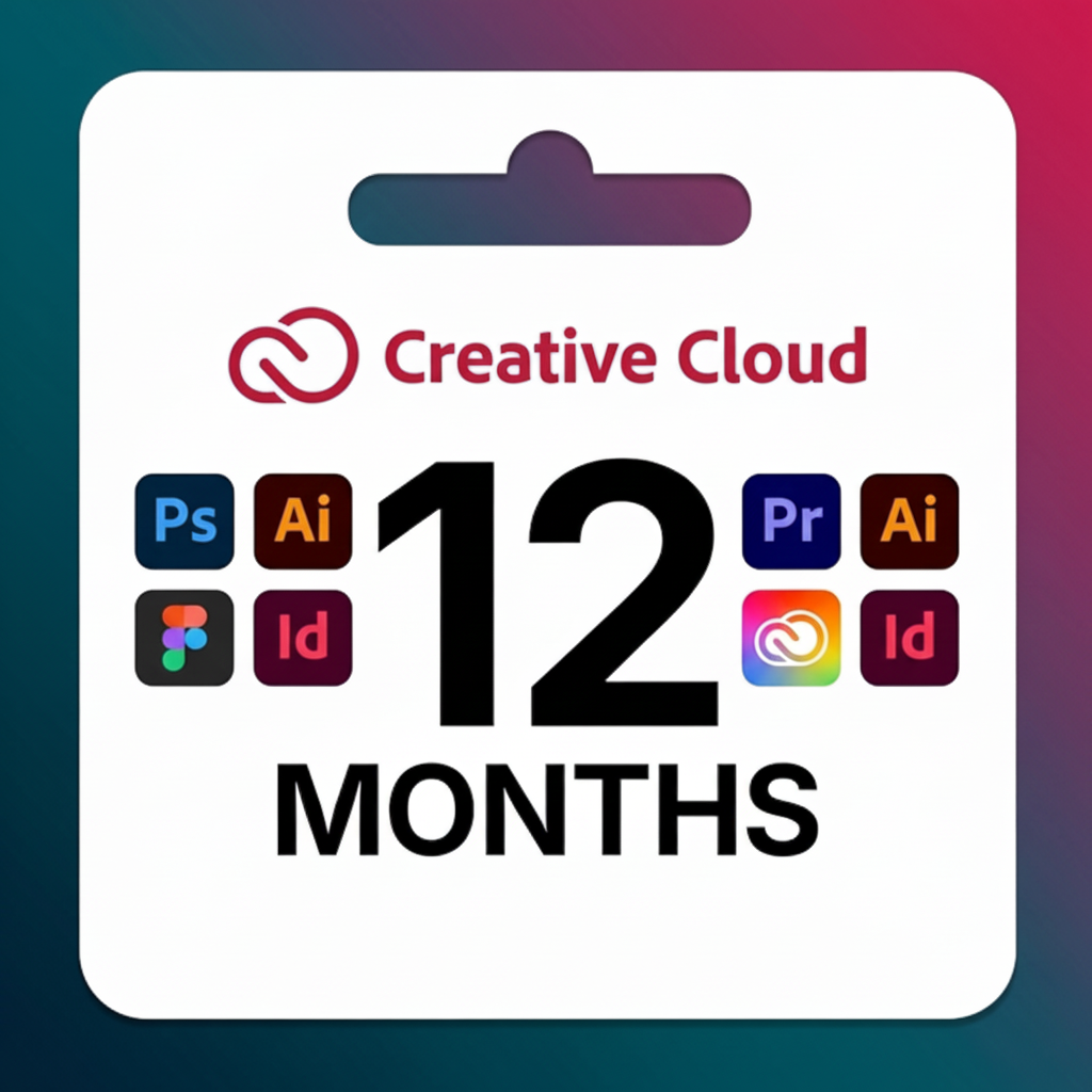 Adobe Creative Cloud 12 Months