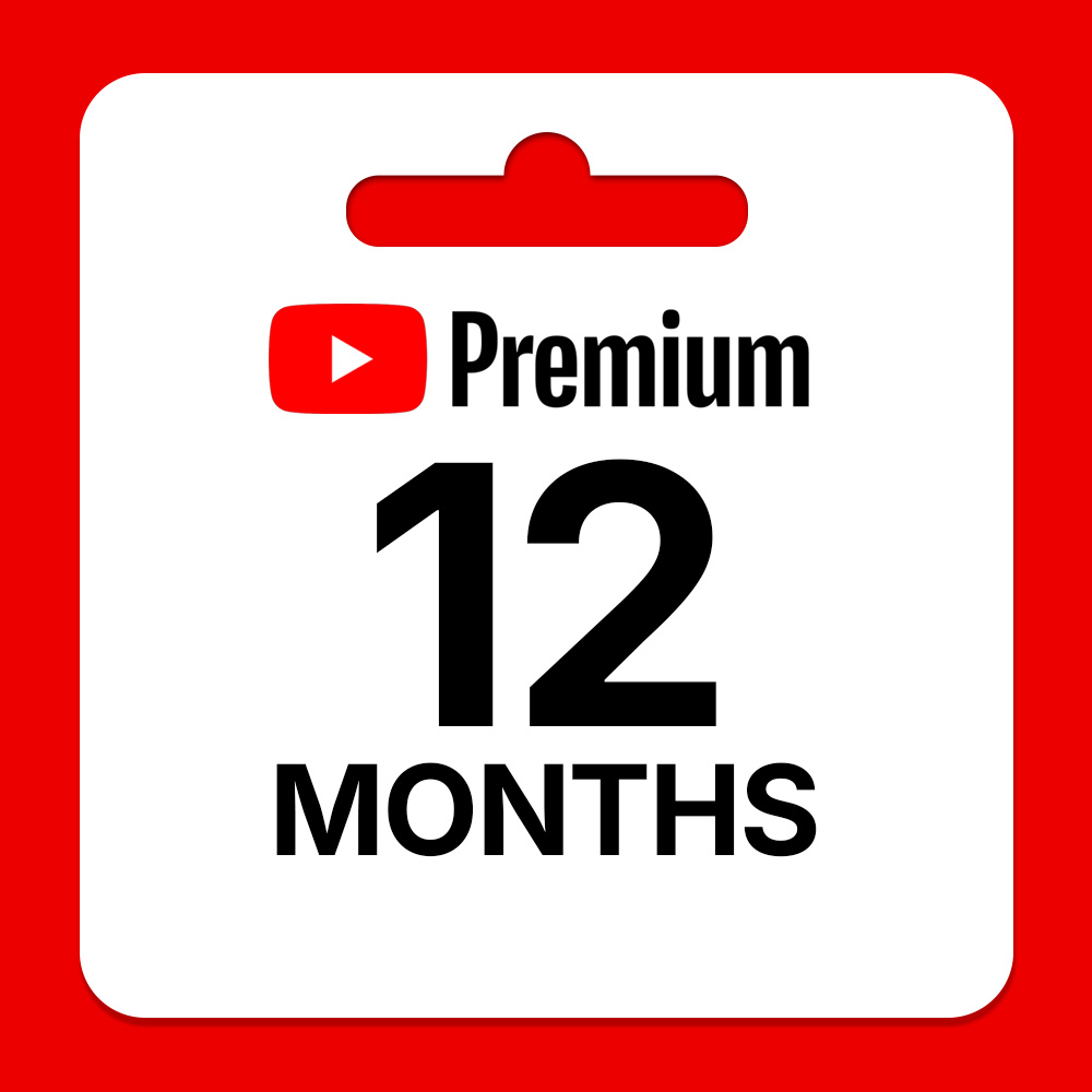 YouTube Premium 12 Months Subscription (Global)