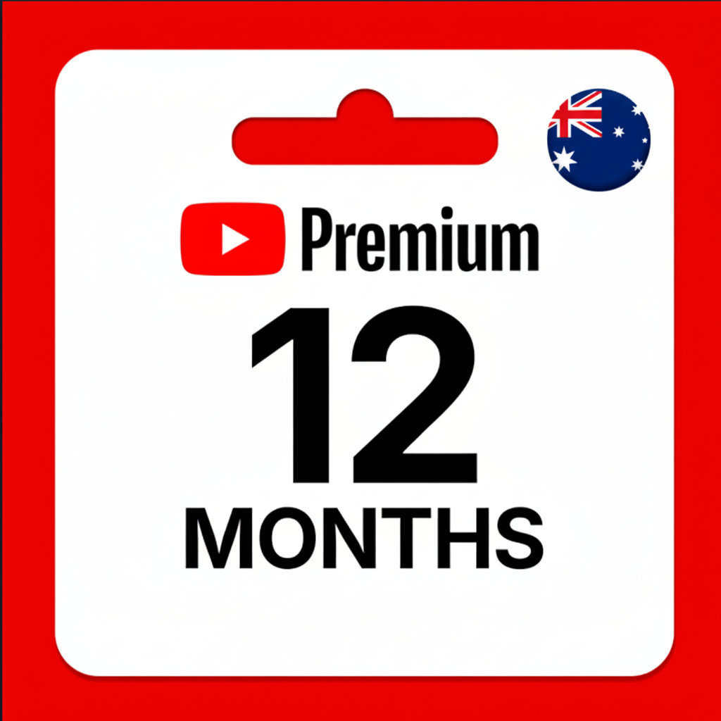 YouTube Premium 12 Months Subscription (Australia)