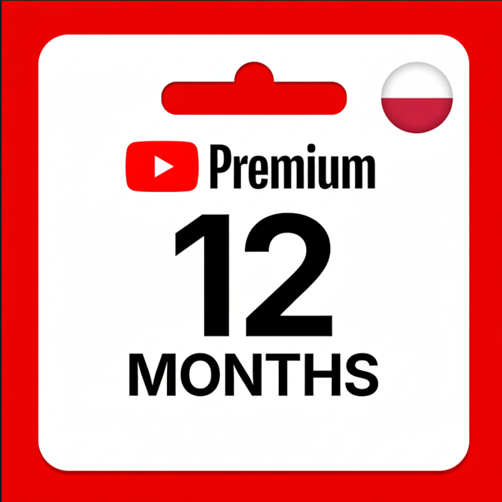 YouTube Premium 12 Months Subscription (Poland)