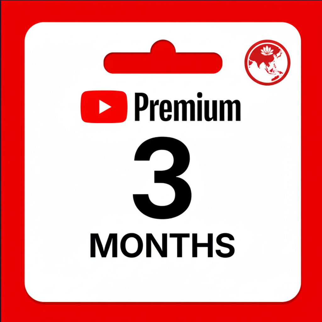 YouTube Premium 3 Months Subscription (Asia)