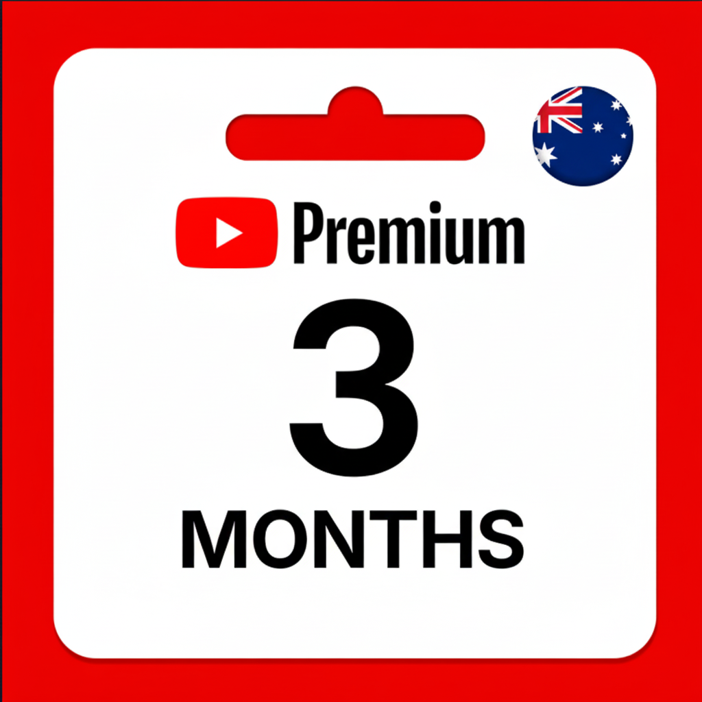 YouTube Premium 3 Months Subscription (Australia)