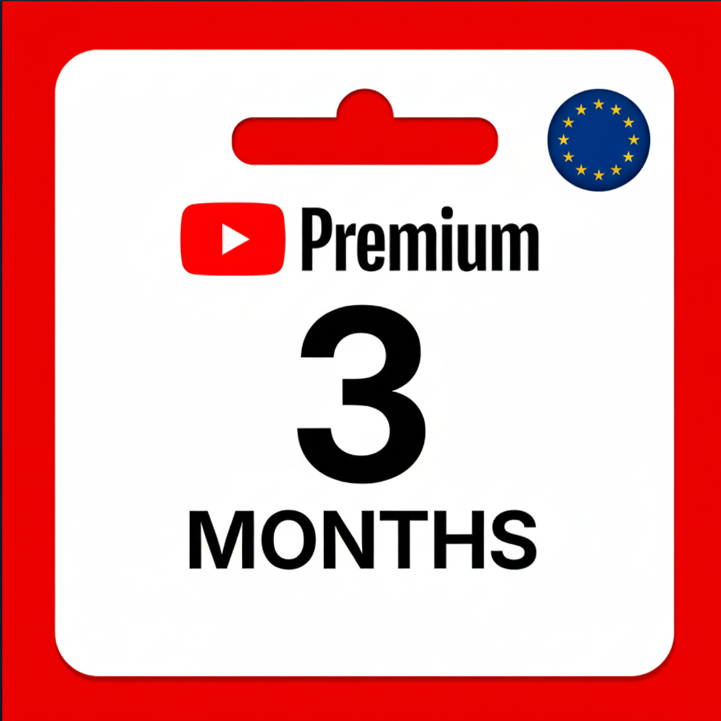 YouTube Premium 3 Months EU
