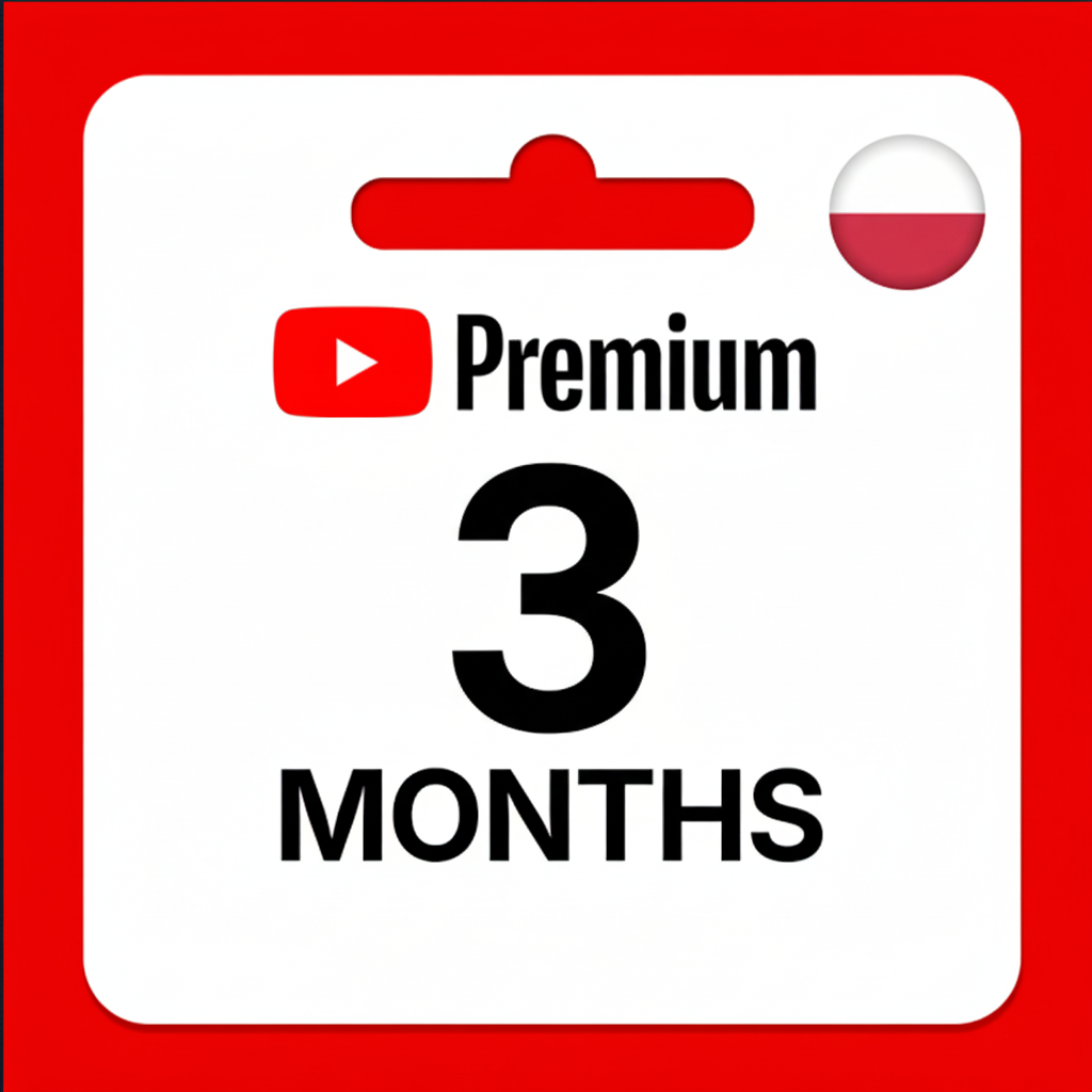 YouTube Premium 3 Months Subscription (Poland)